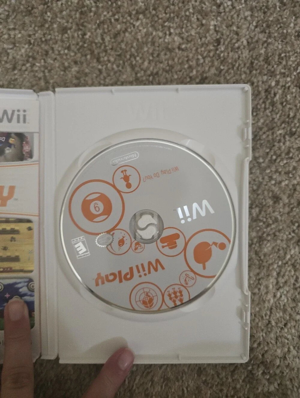 Nintendo box insert